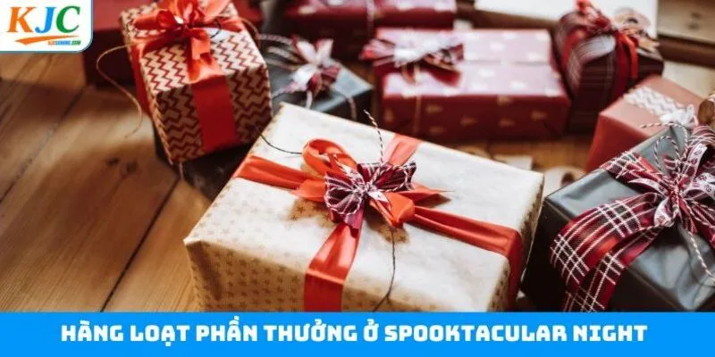 Hàng loạt phần thưởng ở Spooktacular night