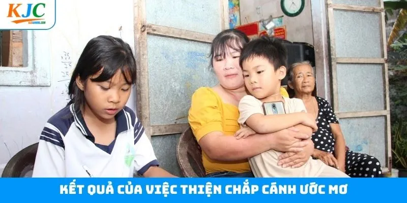 Kết quả của chương trình chắp cánh ước mơ